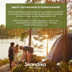 Skandika Moonchair Sirkka – Campingstoelen – Klapstoel – Vouwstoel – Kampeerstoel - Grote, Comfortabele, Campingstoel Opvouwbaar, Gepolsterd, Koelvak, Drinkhouder, Draaggreep En Draagtas, Antislipvoetjes - Max. 150 Kg – Zwart/grijs -Kampeeruitrusting 1200x1200 245