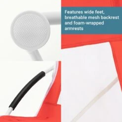 JEMIDI Lichtgewicht Inklapbare Draagbare Strandstoel - Opvouwbare Campingstoel Met Draagtas - Ademend En Comfortabel -Kampeeruitrusting 1200x1200 266