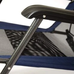 Ligstoel 180x60cm - Opvouwbaar Campingstoel Ligbed Strandstoel Tuinstoel Vouwligstoel Blauw -Kampeeruitrusting 1200x1200 313