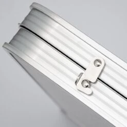 Aluminium Kampeertafel 120x60cm - Campingtafel Inklapbaar - 3-voudig Verstelbare Vouwtafel Grijs -Kampeeruitrusting 1200x1200 423