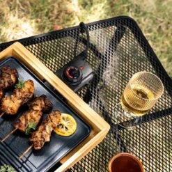 Travellife Greccio Outdoor Tafel Mesh Black 90 X 60 -Kampeeruitrusting 1200x1200 425