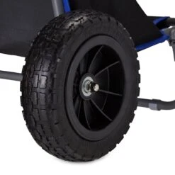 Relaxdays Strandkar Opvouwbaar - Strandstoel Met Zonnedak - Strand Stoel Op Wielen -Kampeeruitrusting 1200x1200 496