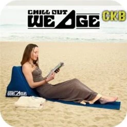 CKB LTD - Chill Out - Luchtbed - Campingstoel - Wedge Opblaasbare Ligstoel - Blauw Strandstoel 1 Persoons Volwassen Luchtbedden Kampeerstoel Vouwstoel Stoel Slaapmatje Slaapmatten Opvouwbaar Volwassenen Tuinstoel Opblaasstoel Kampeerstoelen Lucht -Kampeeruitrusting 1200x1200 553