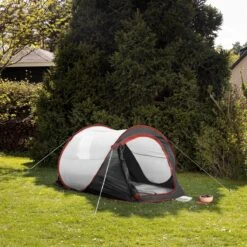 JEMIDI Tweepersoons Pop-up Tent - Opgooitent, Werptent Voor 2 Personen - Ideaal Als Festivaltent Of Kampeertent - Verschillende Kleuren -Kampeeruitrusting 1200x1200 62
