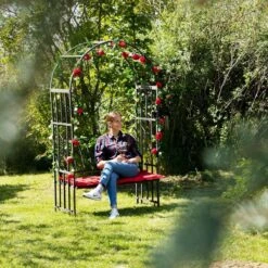 Relaxdays Grondankers Voor Rozenboog - Staal - Grondpennen - U-vorm - Haringen - Anker -Kampeeruitrusting 1200x1200 638