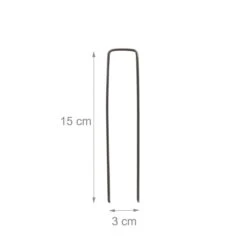 Relaxdays 100x Gronddoekpen - Grondanker - Haring - Gronddoekhaak - Grondhaken - 2mm 14 Relaxdays 100x Gronddoekpen - Grondanker - Haring - Gronddoekhaak - Grondhaken - 2mm -Kampeeruitrusting 1200x1200 750