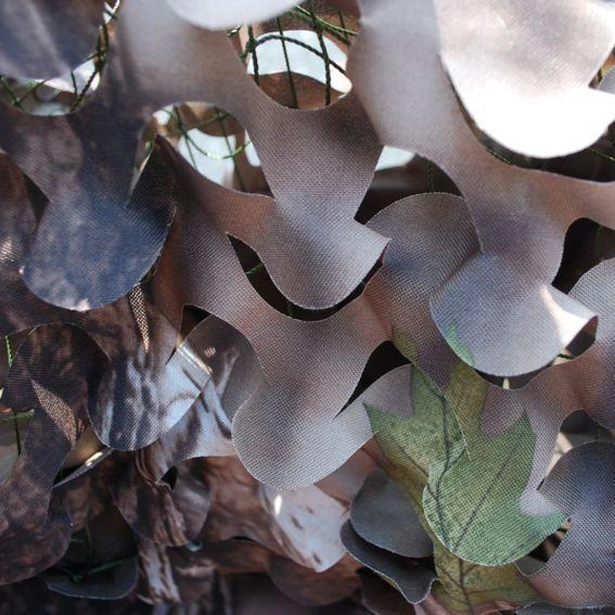 Camouflagenet 4meter Proloo In 3D Natuurlijk Groen 1,5x4meter - Advanced Camouflage - 2-laags Met Binnennet En 3D Blaadjes Buitennet | Natuurlijke Kleuren | Polyester | Boomhut | Kind | Jacht | Buitenleven 2 Camouflagenet 4meter Proloo In 3D Natuurlijk Groen 1,5x4meter - Advanced Camouflage - 2-laags Met Binnennet En 3D Blaadjes Buitennet | Natuurlijke Kleuren | Polyester | Boomhut | Kind | Jacht | Buitenleven - Afbeelding 2