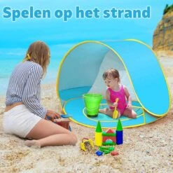 Seidon Strandtent Baby - Pop Up Tent - UV Bescherming - Baby En Kind - Waterdicht - Zwembadje - UV Bescherming -Kampeeruitrusting 1200x1200 769