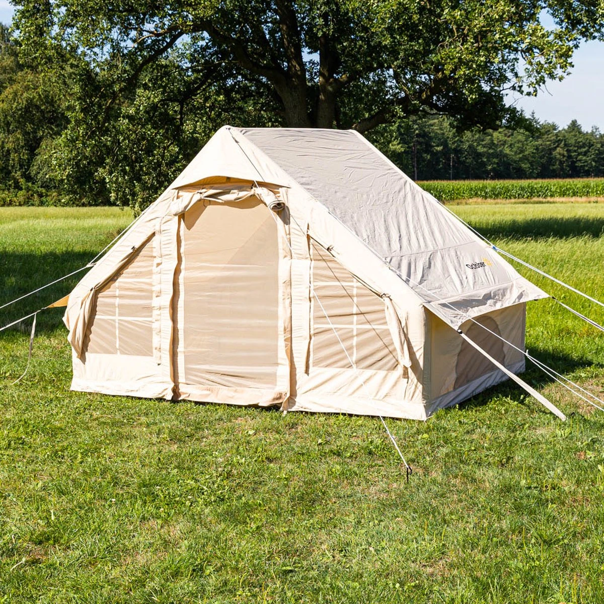 Opblaasbare Vier Persoons Tent Beige 300x200x210 Cm 14 Opblaasbare Vier Persoons Tent Beige 300x200x210 Cm - Afbeelding 14