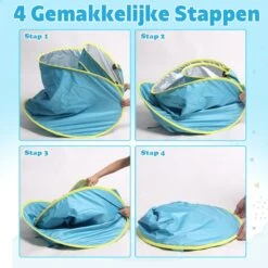 Seidon Strandtent Baby - Pop Up Tent - UV Bescherming - Baby En Kind - Waterdicht - Zwembadje - UV Bescherming -Kampeeruitrusting 1200x1200 770