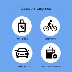 PLU - Paraplu - Opvouwbaar - Inklapbaar - Met Luxe Beschermhoes - Met Reisetui - Windproof - Fashionable - Lichtgewicht - Zwart -Kampeeruitrusting 1200x1200 795