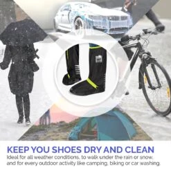 Perletti Overschoenen Reflecterend Pvc Zwart/roze Maat 36-39 10 Perletti Overschoenen Reflecterend Pvc Zwart/roze Maat 36-39 -Kampeeruitrusting 1200x1200 802