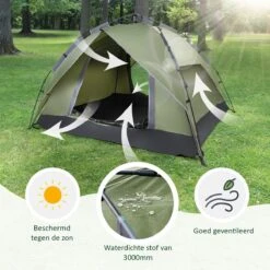 Sens Design Pop Up Tent - Tent - 2-3 Personen 13 Sens Design Pop Up Tent - Tent - 2-3 Personen -Kampeeruitrusting 1200x1200 83