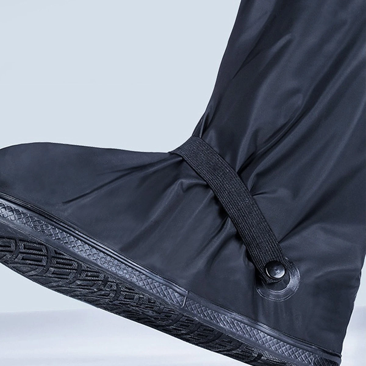 Somstyle Overschoenen - Maat 43-45 - Schoenovertrekken - Waterdicht & Reflecterend - Unisex - Hoog - Donkerblauw 8 Somstyle Overschoenen - Maat 43-45 - Schoenovertrekken - Waterdicht & Reflecterend - Unisex - Hoog - Donkerblauw - Afbeelding 8