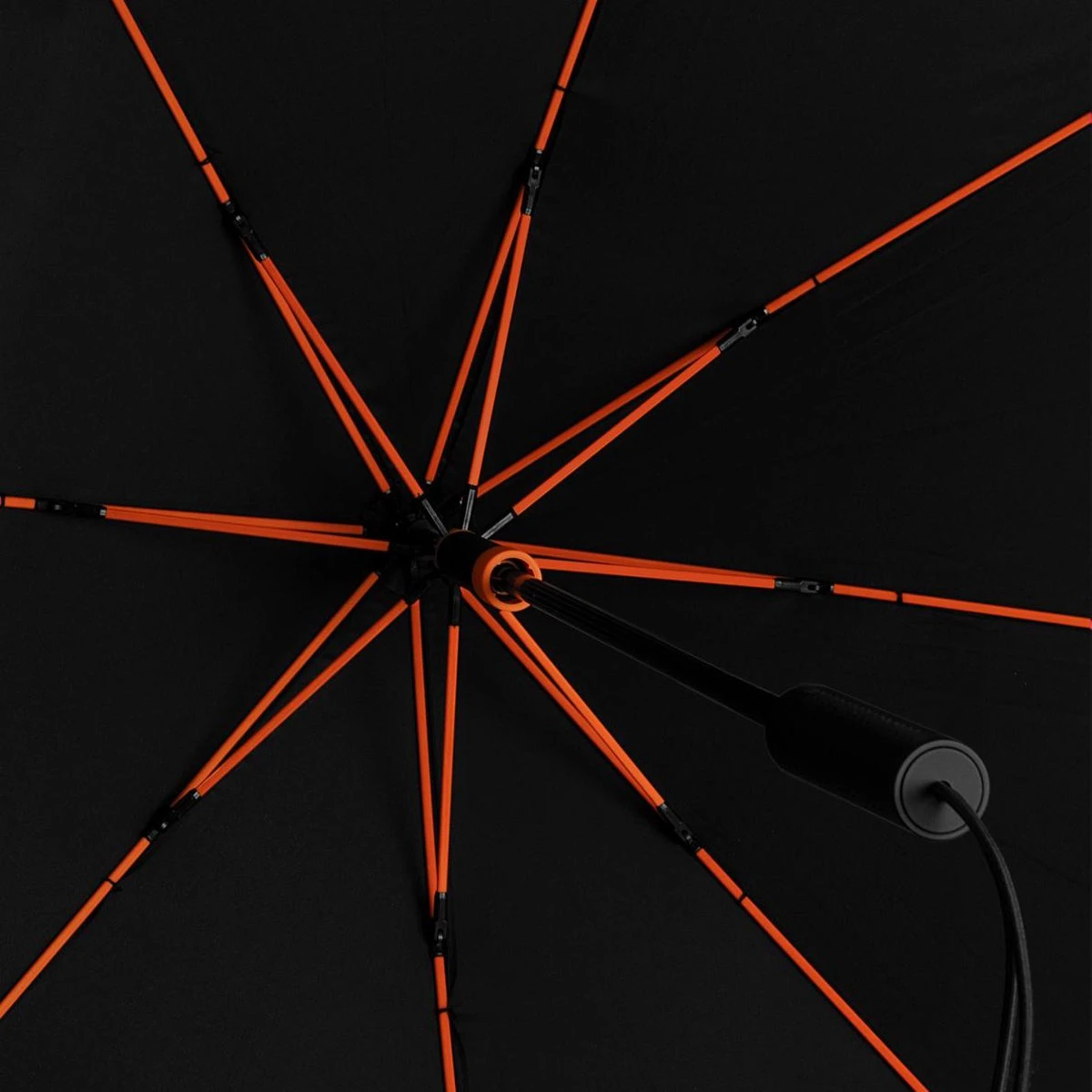 STORMaxi Stormparaplu - 100km/h - Oranje 4 STORMaxi Stormparaplu - 100km/h - Oranje - Afbeelding 4