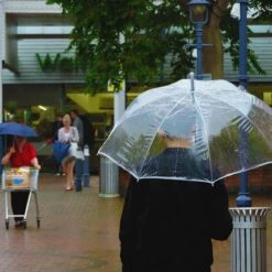 Merkloos Paraplu Doorzichtig - Winddichte Paraplu Regenbeschermende Paraplu Grote Doorzichtige Koepelparaplu Doorkijkparaplu Transparante Paraplu Met Lange Steel -Kampeeruitrusting 1200x1200 981