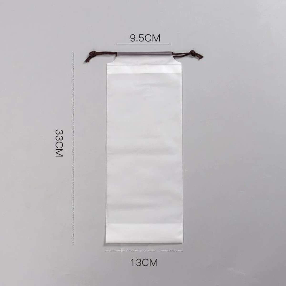 Merkloos Draagbare Paraplu Trekkoord Opbergtas – Herbruikbaar En Doorschijnend. 4 Merkloos Draagbare Paraplu Trekkoord Opbergtas – Herbruikbaar En Doorschijnend. - Afbeelding 4