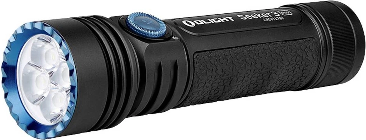 Olight Seeker 3 Pro - Zaklamp - Oplaadbaar - Zwart - 4200 Lumen 1 Olight Seeker 3 Pro - Zaklamp - Oplaadbaar - Zwart - 4200 Lumen