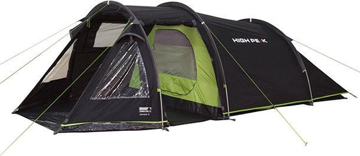 High Peak Atmos 3 Tunneltent - Donkergrijs - 3 Persoons 2 High Peak Atmos 3 Tunneltent - Donkergrijs - 3 Persoons - Afbeelding 2