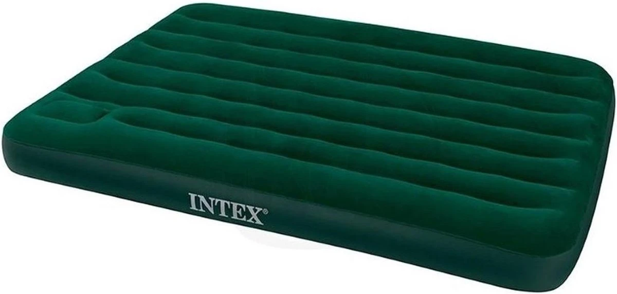 Intex Downy Luchtbed - 2-persoons - 152x203x22cm 1 Intex Downy Luchtbed - 2-persoons - 152x203x22cm