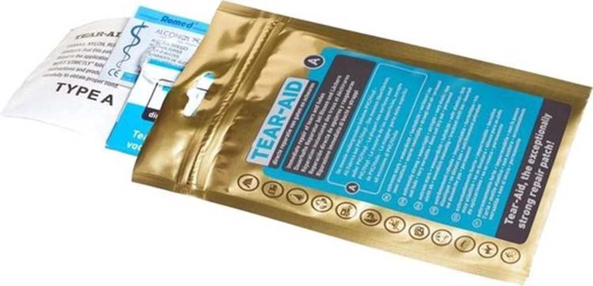 Tear-Aid - Reparatiemiddel - Type A Standaard Set 8 Tear-Aid - Reparatiemiddel - Type A Standaard Set - Afbeelding 8