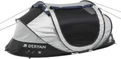 Deryan Cocoon Pop Up Tent - Slaapzak - Luchtbed - Luchtpomp - 4 Persoons - Zilver 28 Deryan Cocoon Pop Up Tent - Slaapzak - Luchtbed - Luchtpomp - 4 Persoons - Zilver -Kampeeruitrusting 1200x588