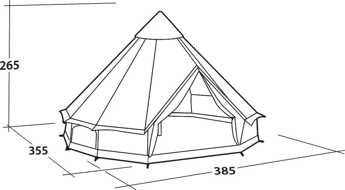 Easy Camp Moonlight Bell-Tipi Tent 18 Easy Camp Moonlight Bell-Tipi Tent - Afbeelding 18