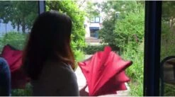 Merkloos Impliva RU-6 Inside Out Windproof Paraplu - Dubbeldoeks - Ø 107 Cm - Zwart -Kampeeruitrusting 1200x666 4