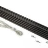Bo-Camp - Vervangingsset - Tentstok - Boogstokken - Ø 7.9 Mm - Fiberglas - Zwart