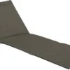 Strandmat Opvouwbaar Met Schouderband - Strandstoel Grijs 145x47x52