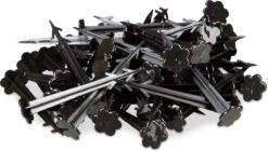 Relaxdays Grondzeilpen Kunststof - 100 Haringen - Grondpen Tuinzeil - Grondharing Set -Kampeeruitrusting 1200x679