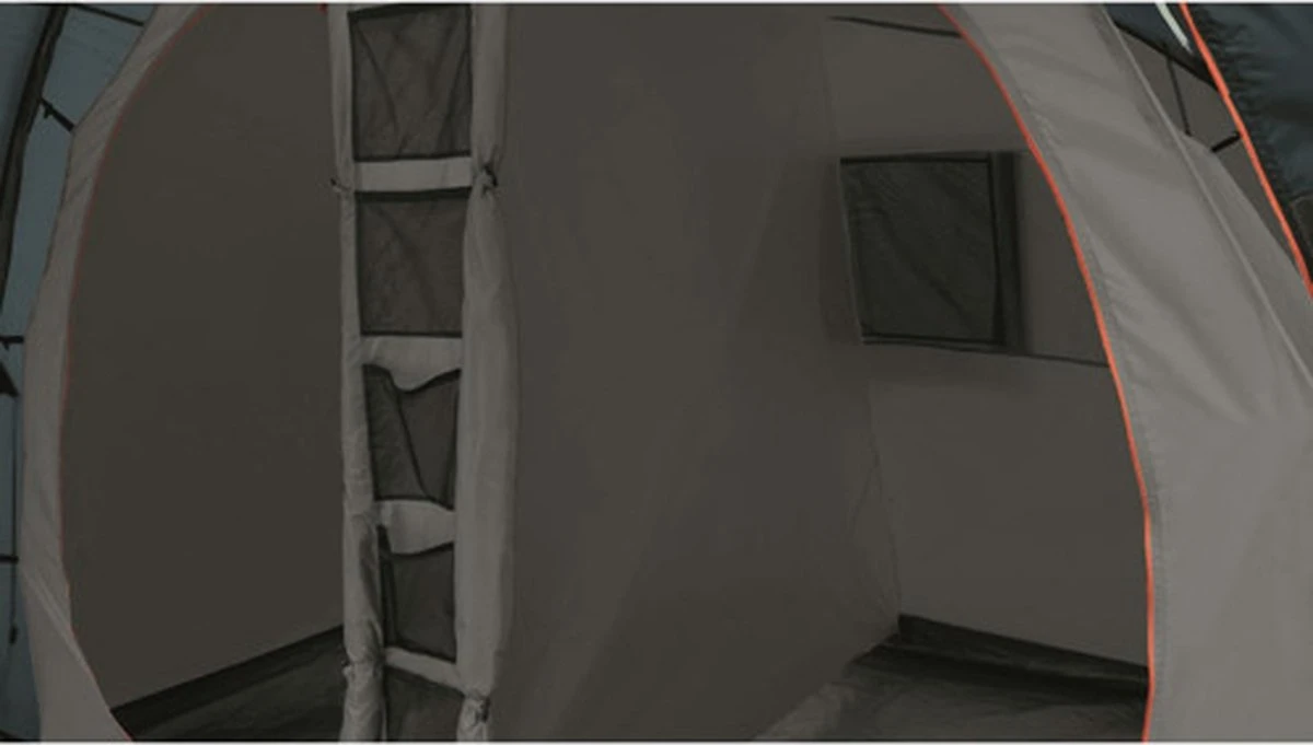 Easy Camp Tunneltent 4-persoons Galaxy 400 Staalgrijs En Blauw 4 Easy Camp Tunneltent 4-persoons Galaxy 400 Staalgrijs En Blauw - Afbeelding 4