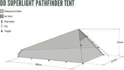 Dd Superlight Pathfinder Tent - Groen - 2 Persoons -Kampeeruitrusting 1200x682 2