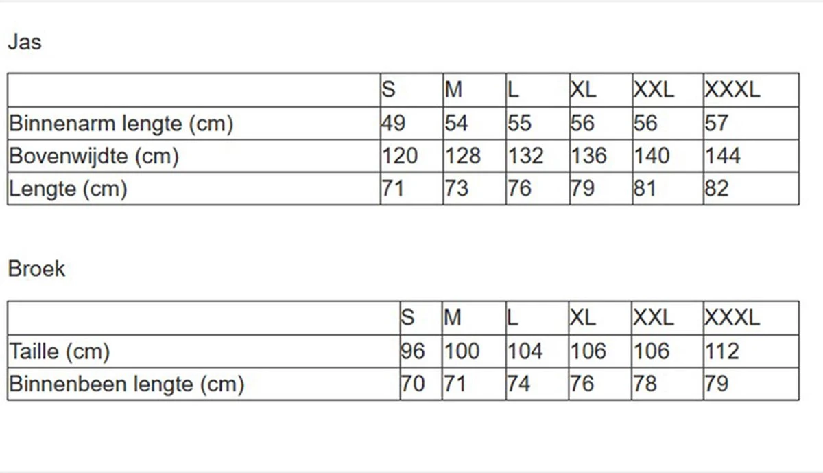 Merkloos Regenpak - Donkerblauw XXXL 3 Merkloos Regenpak - Donkerblauw XXXL - Afbeelding 3