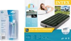 Intex Luchtbed - Downy - Formaat: Cot - B76 X L191 X H25 Cm - Ingebouwde Voetpomp- Met Reparatieset 11 Intex Luchtbed - Downy - Formaat: Cot - B76 X L191 X H25 Cm - Ingebouwde Voetpomp- Met Reparatieset -Kampeeruitrusting 1200x693 2