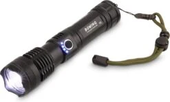 Zaklamp Led Oplaadbaar - Sterke 5000 MAh Batterij - 2000 Lumen - 5 Lichtmodi - USB - Zoom - 1 Jaar Garantie -Kampeeruitrusting 1200x722 2