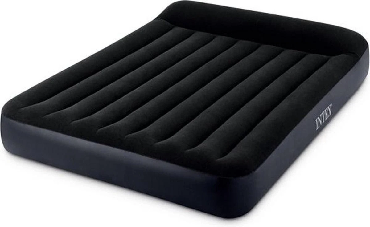 Intex Pillow Rest Classic Queen Luchtbed - 2-persoons - 152x203x25 Cm 1 Intex Pillow Rest Classic Queen Luchtbed - 2-persoons - 152x203x25 Cm