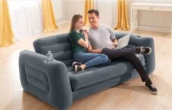 Intex Luxe Bankstel / Opblaasbare Slaapbank - 2-persoons - 203x224x66 Cm -Kampeeruitrusting 1200x767 3