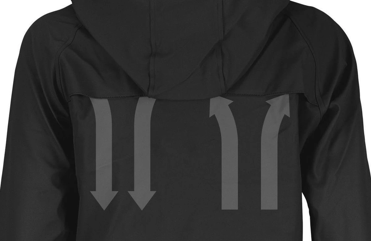 Ralka Regenjas Dames - Mizzle - Zwart - Maat 38 15 Ralka Regenjas Dames - Mizzle - Zwart - Maat 38 - Afbeelding 15