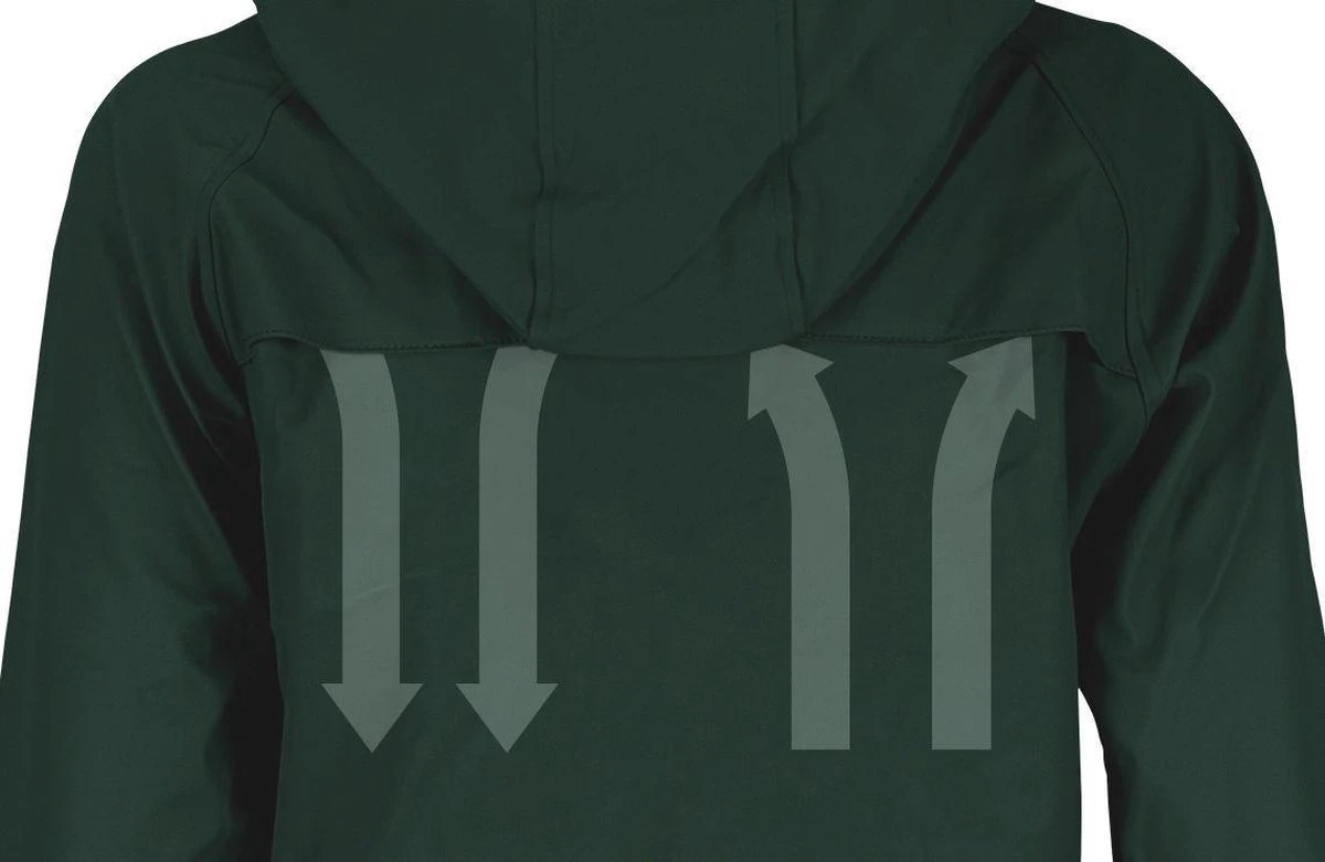 Ralka Regenjas Dames - Mizzle - Donkergroen - Maat 42 10 Ralka Regenjas Dames - Mizzle - Donkergroen - Maat 42 - Afbeelding 10