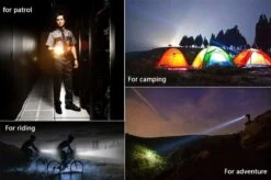 Merkloos IGOODS - LED Zaklamp - Wit Licht- Licht Gewicht - Militaire Zaklamp - LED Zaklamp - Inzoombaar -Kampeeruitrusting 1200x796 7