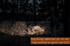 LED Zaklamp - 2000 MAh Oplaadbare Militaire Zaklamp - Zeer Fel - Zwart King Mungo -Kampeeruitrusting 1200x799 74