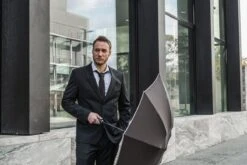 No Drip Umbrella® Stormparaplu - Opvouwbaar - Automatisch - Windproof Tot 100km/u - 108 Cm - Zwart -Kampeeruitrusting 1200x800 157