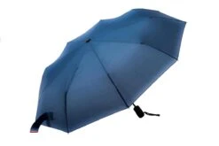 Merkloos Fredricks - Sterke Compacte Opvouwbare Tasformaat Paraplu - Stormbestendig >100 Km/u - Opent En Sluit Automatisch - Ø 97cm - Waterafstotende Teflon Coating - Sneldrogend - Donkerblauw -Kampeeruitrusting 1200x800 161