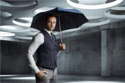 Knirps C205 - Medium Duomatic Windproof Paraplu -Black 7 Knirps C205 - Medium Duomatic Windproof Paraplu -Black -Kampeeruitrusting 1200x800 166