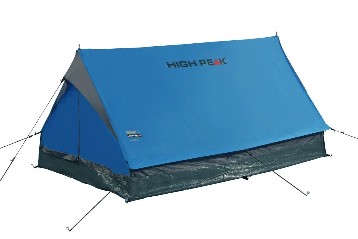 High Peak Minipack Tunneltent - Blauw - 2 Persoons 3 High Peak Minipack Tunneltent - Blauw - 2 Persoons - Afbeelding 3