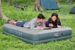 Bestway Luchtbed - 2 Personen - PVC/Polyester - Ingebouwde Oplaadbare Pomp - Fortech™ Materiaal - I-Beam Constructie - Ingebouwd Kussen -Kampeeruitrusting 1200x800 234