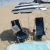 Strandstoel Verstelbaar Rugleuning 4 Standen Rugzak Inklapbaar Beach Chair Opvouwbaar