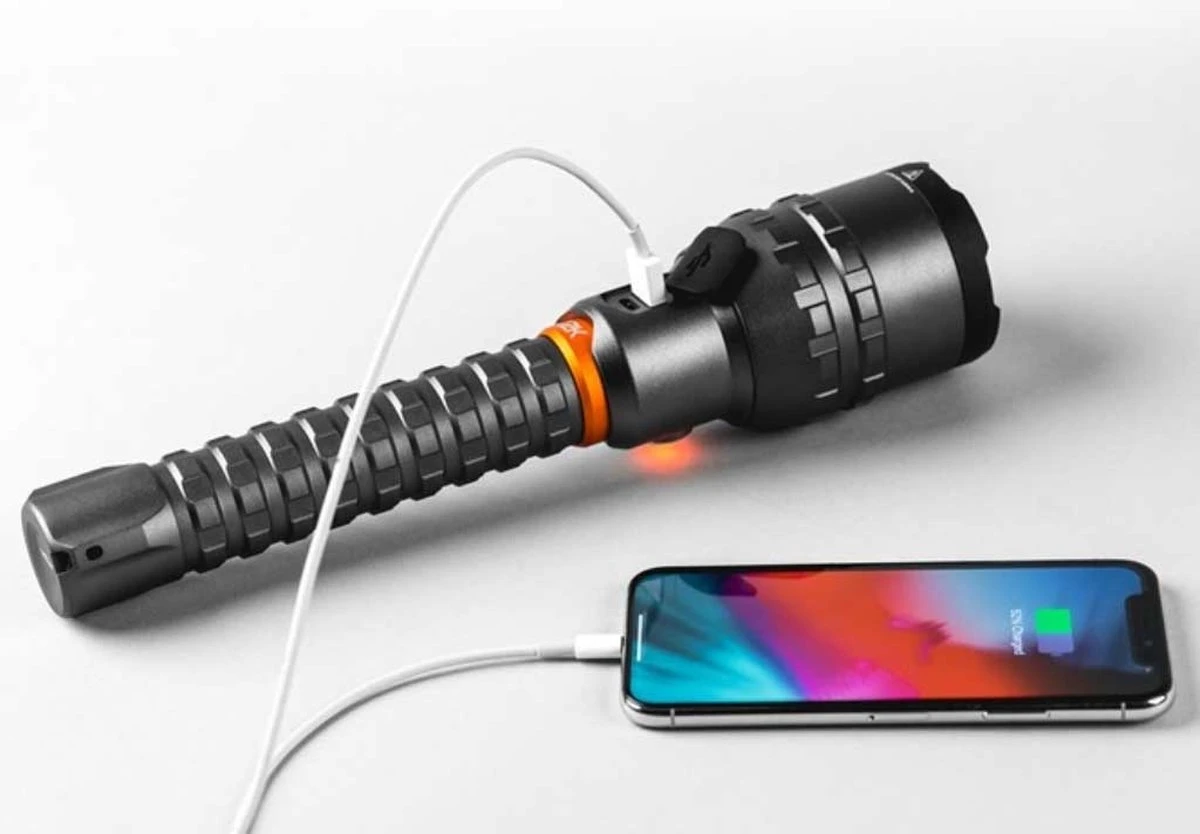 Nebo 12K Oplaadbare Krachtiger Waterproof Zaklamp 12000 Lm - Zwart 9 Nebo 12K Oplaadbare Krachtiger Waterproof Zaklamp 12000 Lm - Zwart - Afbeelding 9