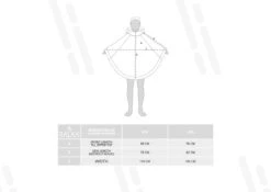 Ralka Regenponcho Senior - Sizzle - Zwart - L/XL -Kampeeruitrusting 1200x849 4